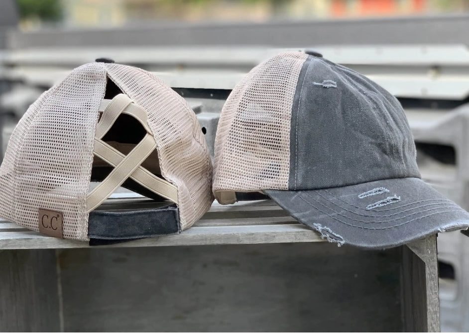 CC Truckers Destressed Cap <10 colors>